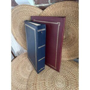 2 vintage Thompson photo albums